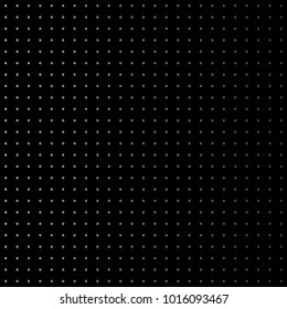 Simple vector with regularly repeating geometrical shapes, small tiny squares on black. Mosaic geometric Vector for paper packaging, textile design, covers