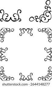 simple vector royal ornament illustration