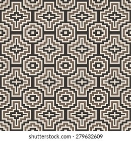 Simple vector seamless pattern with crosses