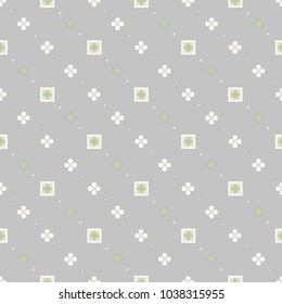 simple vector seamless pattern in retro style