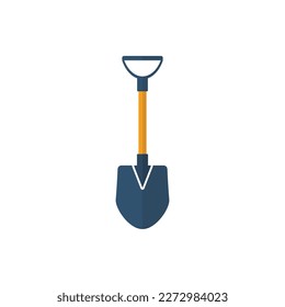 Simple Vector Shovel Logo Inspiration. Tools Icons for Gardening and Farming.