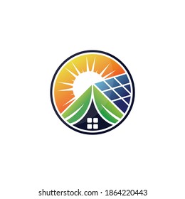 simple vector solar icon set