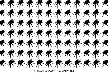Simple vector stars pattern, geometric repeating background