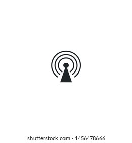 Simple vector technology logo design