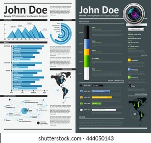 Simple vector template for you resume.

Vector EPS 10 file. Transparency used.