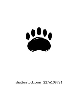 Simple vector of traces of black beasts