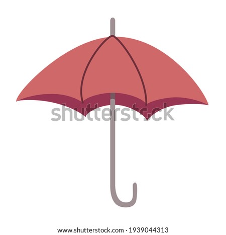 simple vector umbrella flat design