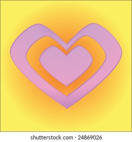 simple vector valentine heart