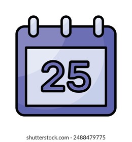 A simple and versatile calendar icon, ideal for dates, scheduling, and time management