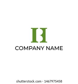 Simple and versatile logo design for H and B