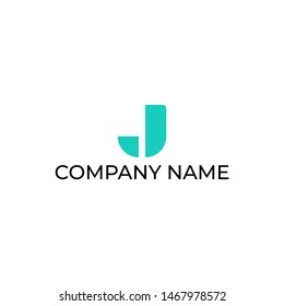 Simple and versatile logo design for letter J