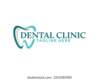 Um logotipo simples e versátil com um design de dente limpo e minimalista. Perfeito para clínicas odontológicas ou qualquer negócio relacionado ao odontologia que procura uma identidade profissional e moderna da marca.