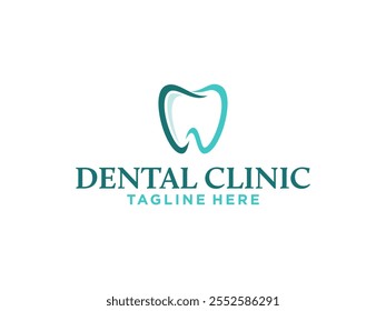 Un logotipo sencillo y versátil con un diseño de dientes limpio y minimalista. Perfecto para clínicas dentales, profesionales de la salud bucal que buscan una identidad de marca profesional y moderna.