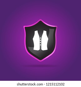 simple vest icon 