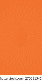 Diseño de fondo de Vertical de patrón de pétalos geométricos radiales naranjas vibrantes simples