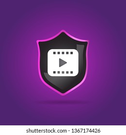 simple video icon