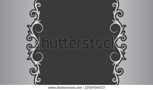 simple\
vintage background, with classic decoration\
border