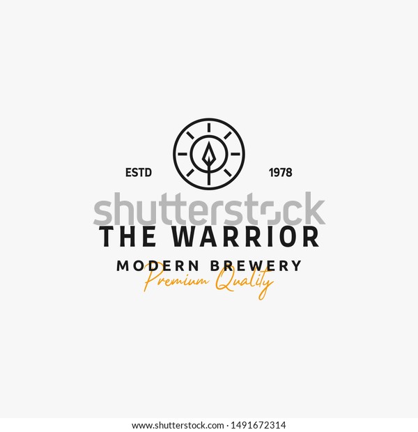 Simple Vintage Hipster Arrow Head Weapon Stock Vector Royalty Free 1491672314