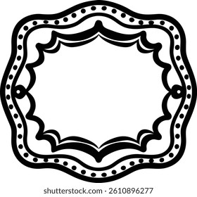 Simple Vintage Labels Collection Vector Illustration Design Set