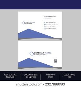 Simple Visiting Card  design.Vector file
