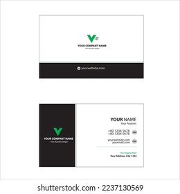 Simple Visiting Card Desing Template