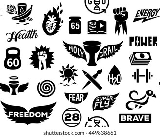 Donations Charity Logo Vintage Vector Set Stock Vector (Royalty Free ...