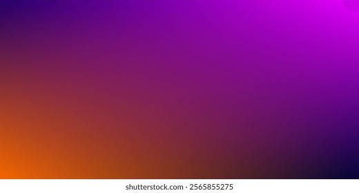 simple vivid purple and orange gradient background