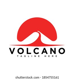 Simple Volcano Logo Design Inspirations