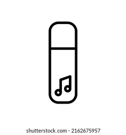 simple volume icon, line art