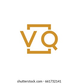 Simple VQ initial Logo designs template vector illustration
