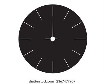 simple wall clock for business