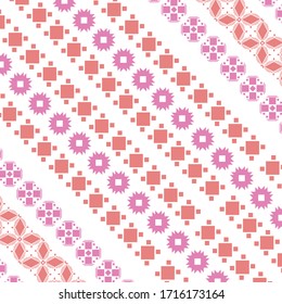Simple wall paper embroidery design for bedroom decorative.