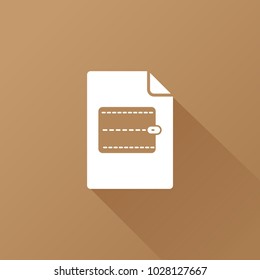 simple wallet icon