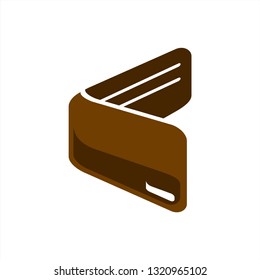simple wallet vector design inspiration . logo template 