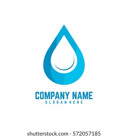 simple water, aqua logo