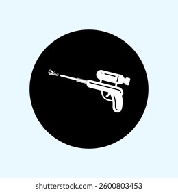 simple water gun icon vectors