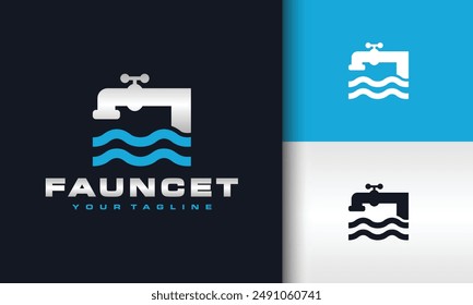 the simple water tap logo