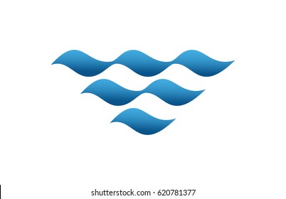 simple wave icon