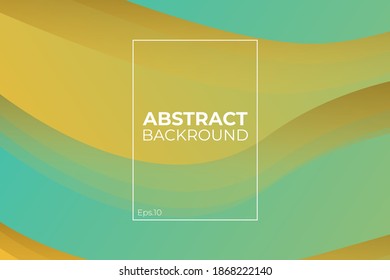 Simple Wavy Abstract Background For Your Design