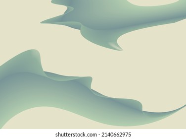 Simple wavy banner design for business with Pattern in multicolor. Vector illustration