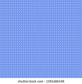 Simple wavy lines seamless pattern. Polka dot pattern. Vector graphics