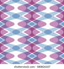 Simple wavy scalloped seamless pattern