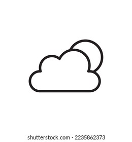 Simple Weather Icon Design, Vector Illustration
