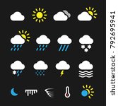 Simple weather icons