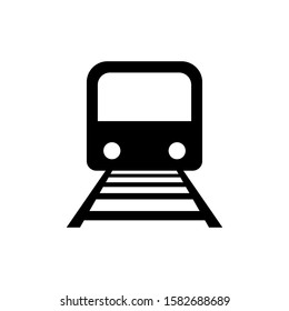 Simple web icon in vector: locomotive