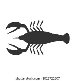 Simple web icon in vector: marine animals