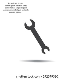 Simple web icon in vector: tool to work