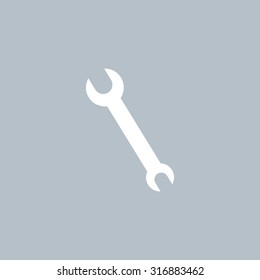 Simple web icon in vector: tool to work