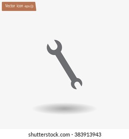 Simple web icon in vector: tool to work