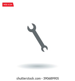 Simple web icon in vector: tool to work
